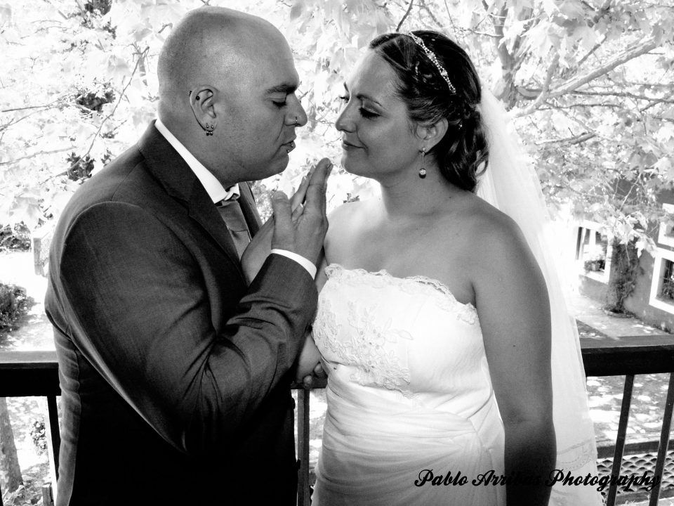 novios el día de su boda