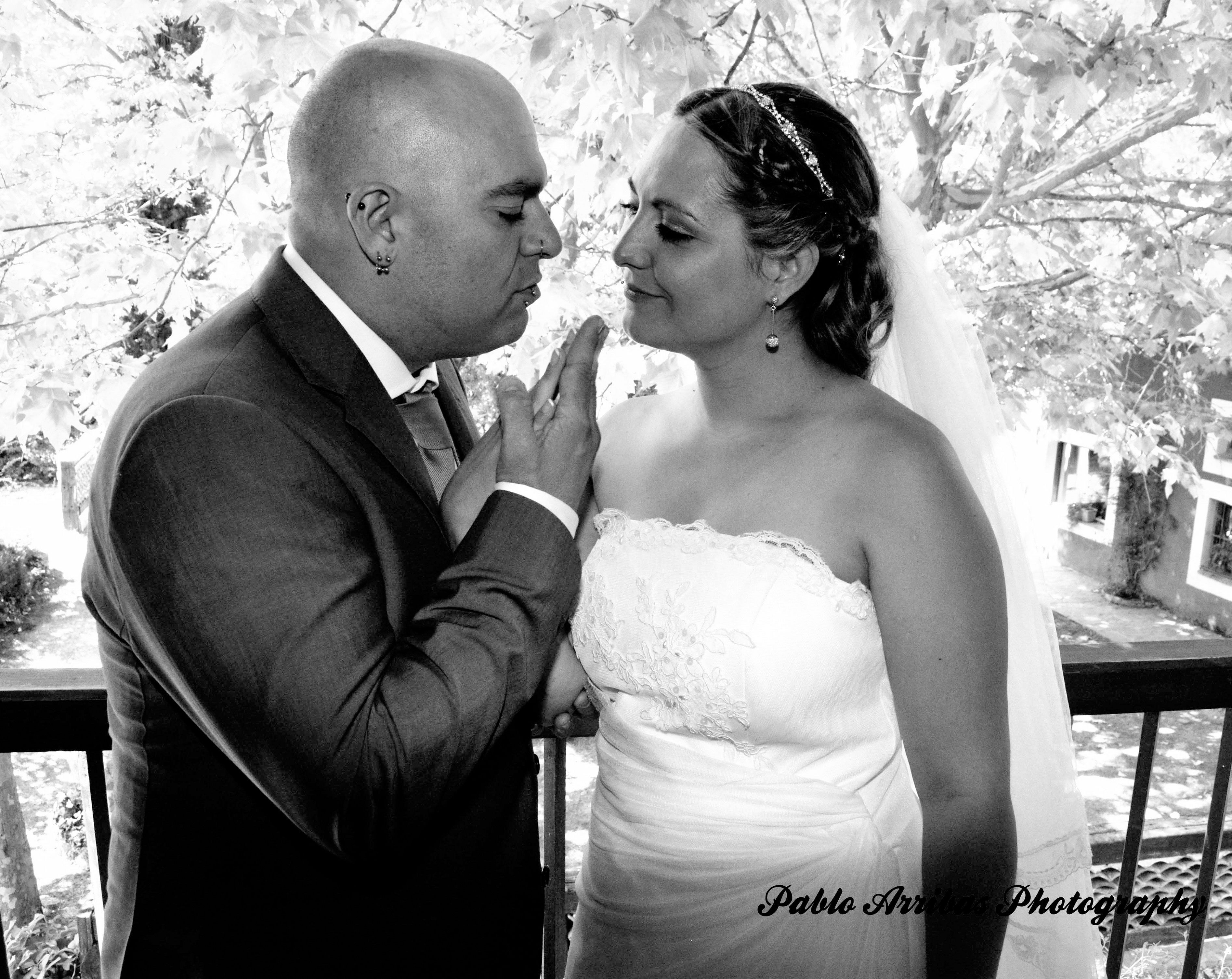 novios el día de su boda