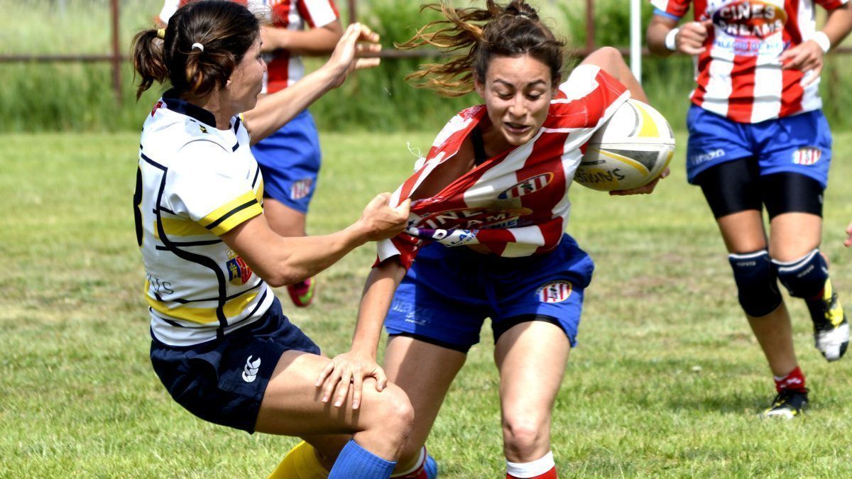 partido Atletico de Madrid femenino, bloqueo